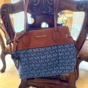 Michael Kors denim purse